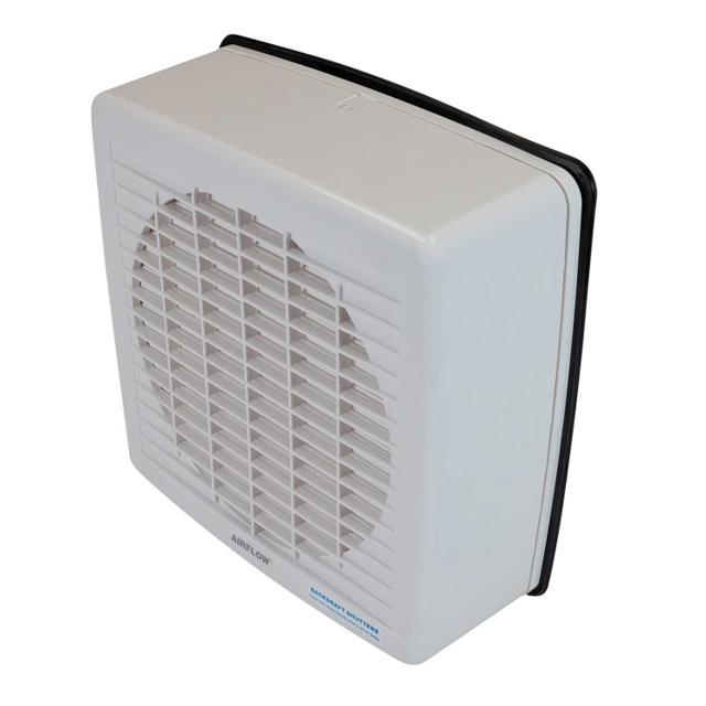 Clipsal 200mm Auto Louvre Window Exhaust Fan Airflow White | City ...